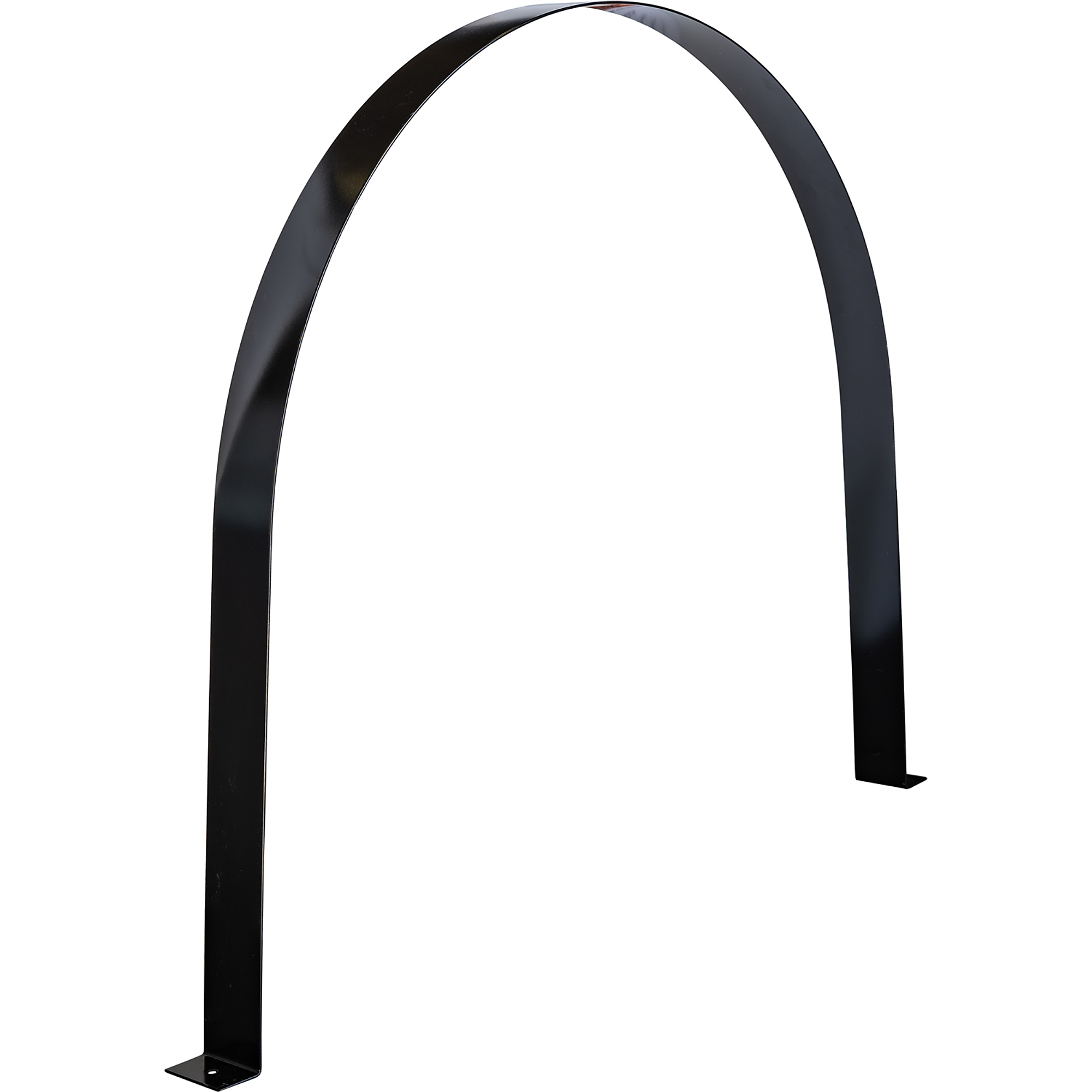 RomoTech Black Steel Leg Tank Bands — Fits 550-Gallon Water Transfer Tanks, Heavy-Duty, Powder-Coated, Bolt-On Design, Model# 2958601